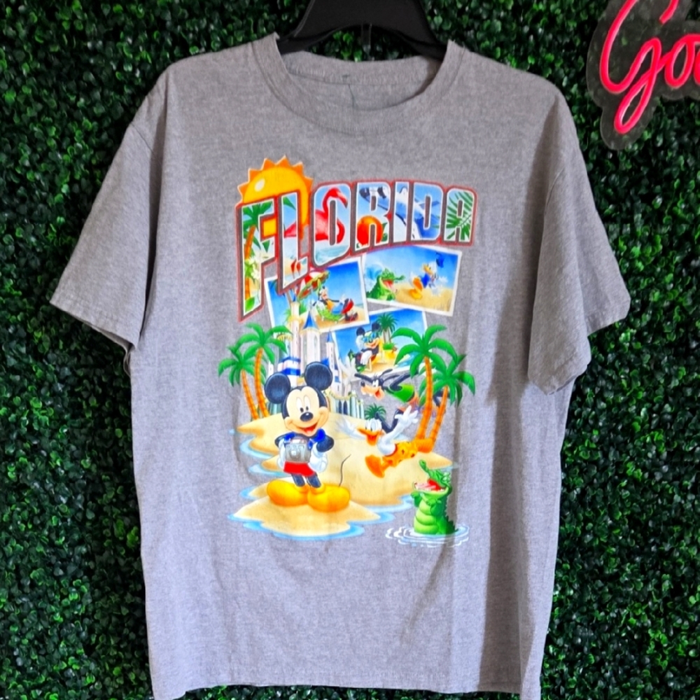 VTG 90s Disney Florida Shirt Medium Excellent Condition